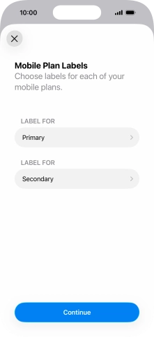 Press Continue. Press Continue.