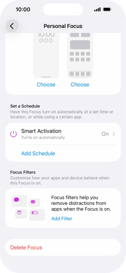 Press the required screen type and follow the instructions on the screen to select the required settings. Press the required screen type and follow the instructions on the screen to select the required settings.