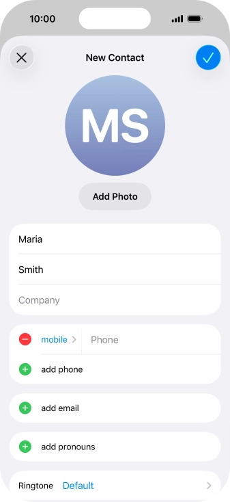 Press Phone and key in the required phone number. Press Phone and key in the required phone number.