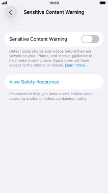 Press the indicator next to Press the indicator next to