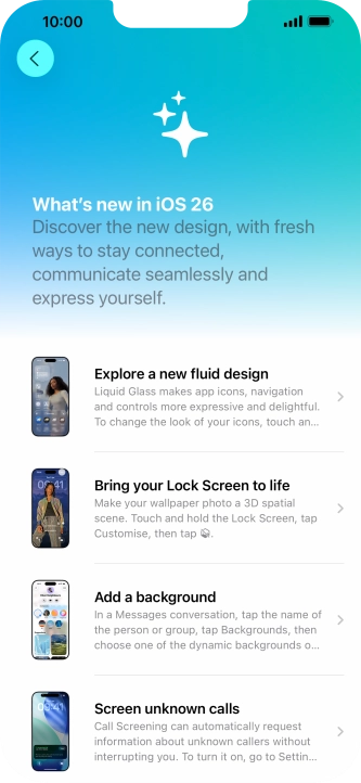 Slide your finger upwards starting from the bottom of the screen to return to the home screen. Slide your finger upwards starting from the bottom of the screen to return to the home screen.