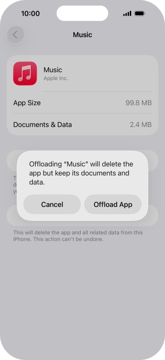 Press Offload App. Press Offload App.