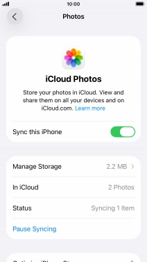Press the indicator next to Press the indicator next to