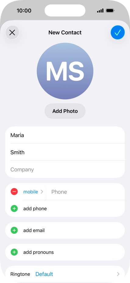 Press Phone and key in the required phone number. Press Phone and key in the required phone number.
