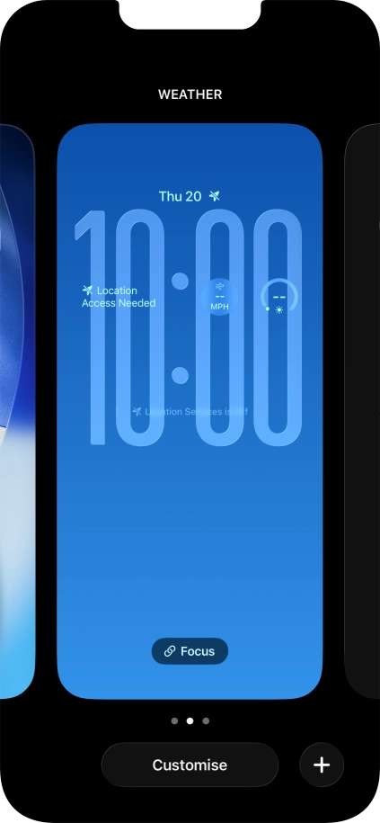 Press Focus. Press Focus.