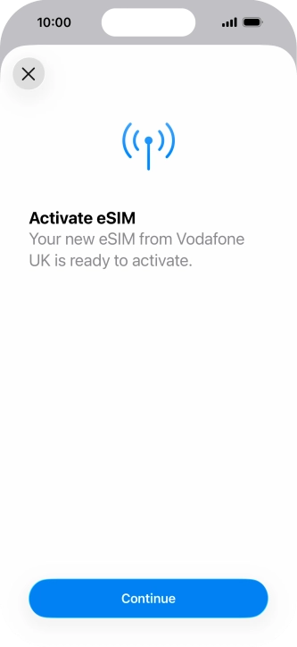 Press Continue. Press Continue.