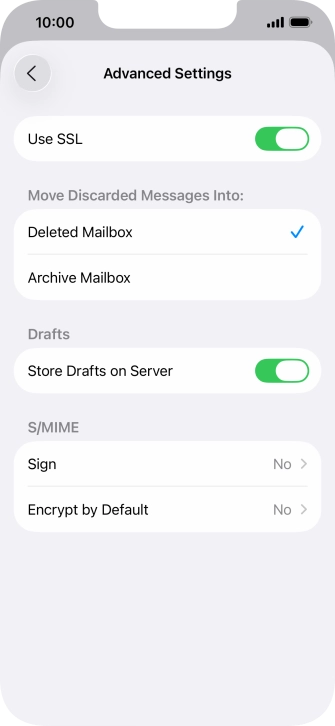 Press the indicator next to Press the indicator next to