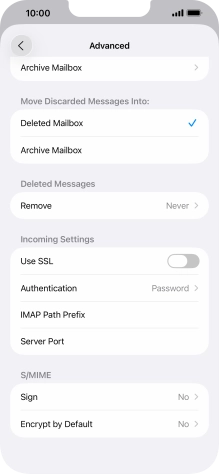 Press the indicator next to Press the indicator next to