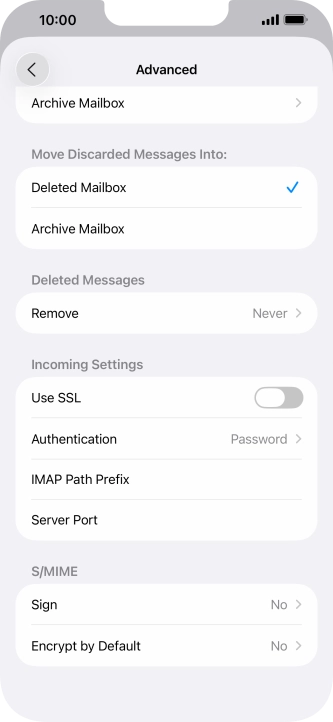 Press the indicator next to Press the indicator next to