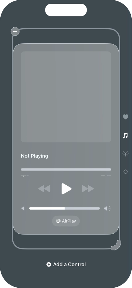 Press the remove icon on the required Control Centre page to remove it from Control Centre. Press the remove icon on the required Control Centre page to remove it from Control Centre.