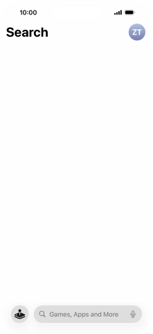 Press the search field and key in the name or subject of the required app. Press the search field and key in the name or subject of the required app.