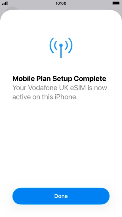 Press Done. Press Done.