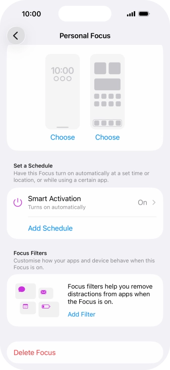 Press the required screen type and follow the instructions on the screen to select the required settings. Press the required screen type and follow the instructions on the screen to select the required settings.