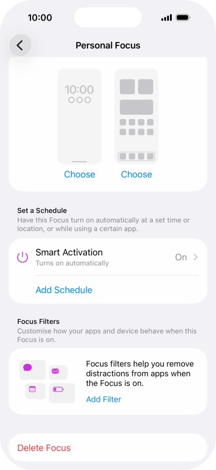 Press the required screen type and follow the instructions on the screen to select the required settings. Press the required screen type and follow the instructions on the screen to select the required settings.