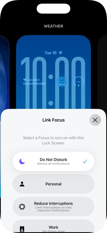 Press the close icon. Press the close icon.
