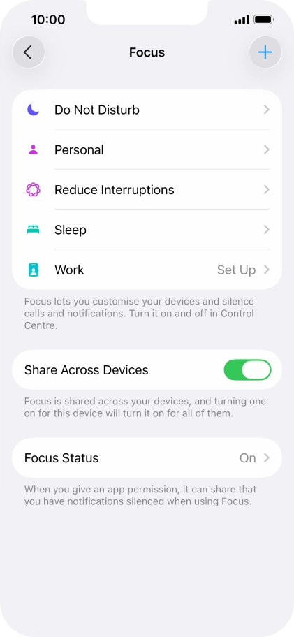 Press Do Not Disturb. Press Do Not Disturb.
