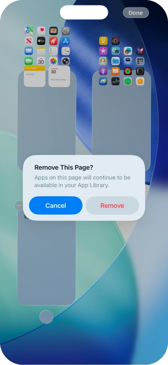 Press Remove. Press Remove.