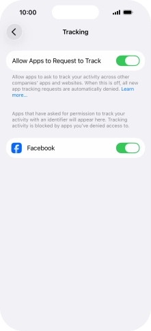 Press the indicator next to Press the indicator next to