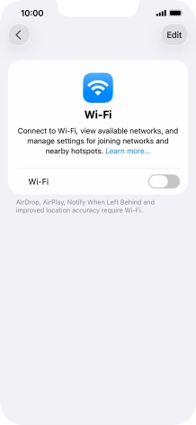 Press the indicator next to Press the indicator next to