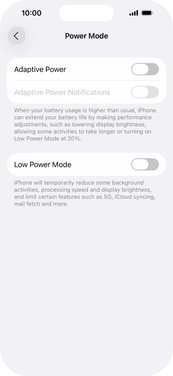 Press the indicator next to Press the indicator next to