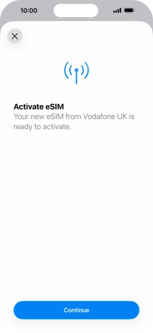 Press Continue. Press Continue.