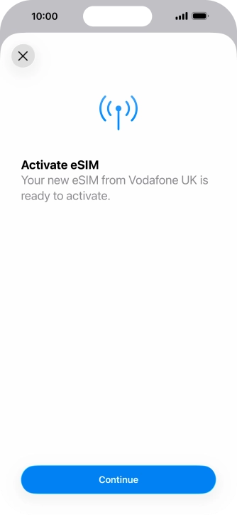 Press Continue. Press Continue.