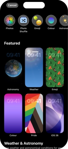 Press the required category and follow the instructions on the screen to select the required background image. Press the required category and follow the instructions on the screen to select the required background image.