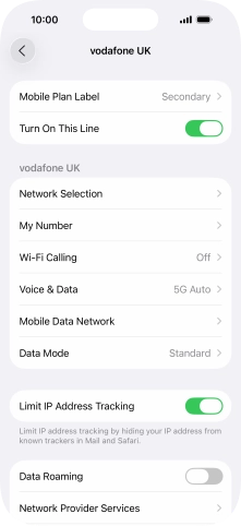 Press the indicator next to Press the indicator next to