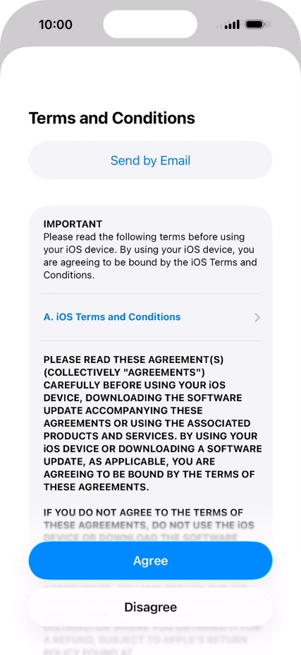 Press Agree. Press Agree.