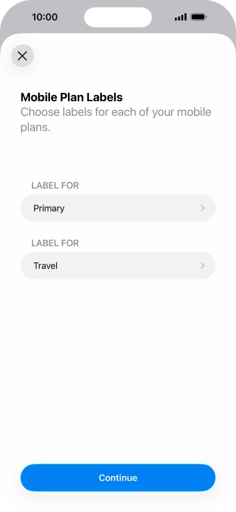 Press Continue. Press Continue.
