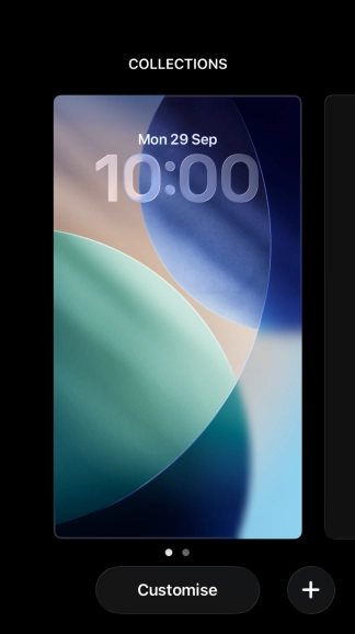 Press the add icon. Press the add icon.