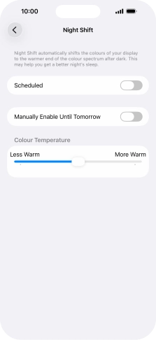 Press the indicator next to Press the indicator next to