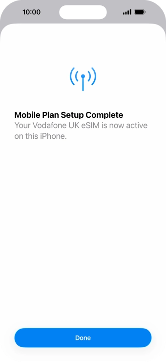 Press Done. Press Done.