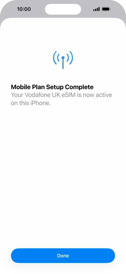 Press Done. Press Done.