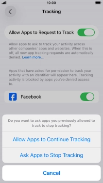 If you turn off the function, press the required setting. If you turn off the function, press the required setting.