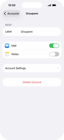 Press Account Settings. Press Account Settings.