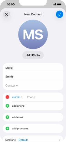 Press Phone and key in the required phone number. Press Phone and key in the required phone number.