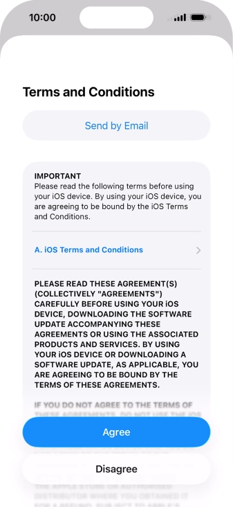 Press Agree. Press Agree.