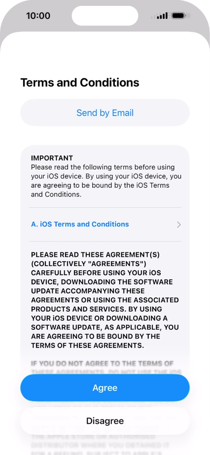 Press Agree. Press Agree.