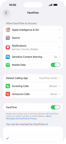 Press the indicator next to Press the indicator next to