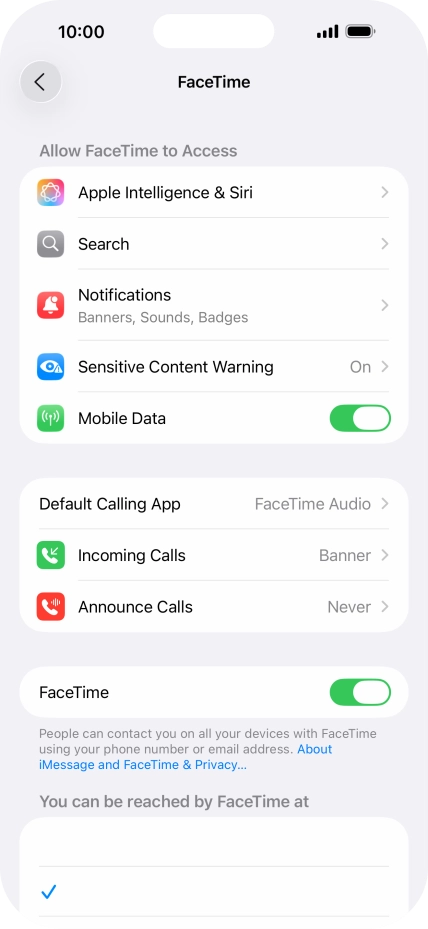 Press the indicator next to Press the indicator next to