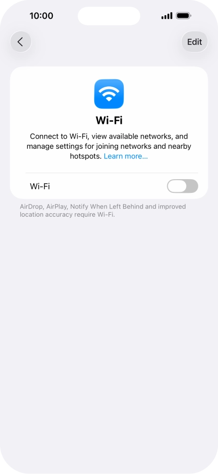 Press the indicator next to Press the indicator next to