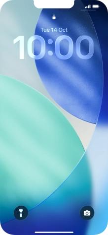 Press and hold anywhere on the lock screen. Press and hold anywhere on the lock screen.