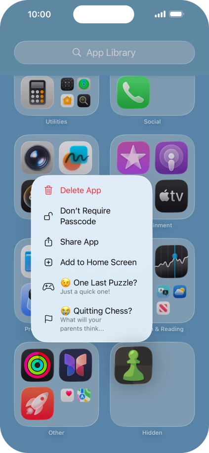 Press Don't Require Passcode. Press Don't Require Passcode.