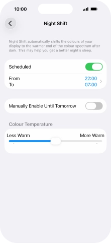 Press the indicator next to Press the indicator next to