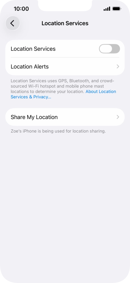 Press the indicator next to Press the indicator next to