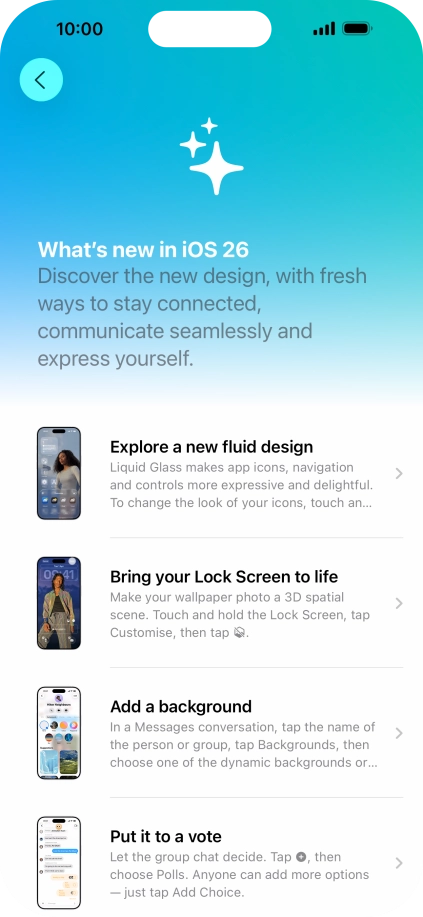 Slide your finger upwards starting from the bottom of the screen to return to the home screen. Slide your finger upwards starting from the bottom of the screen to return to the home screen.