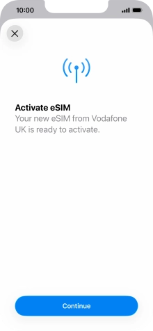 Press Continue. Press Continue.