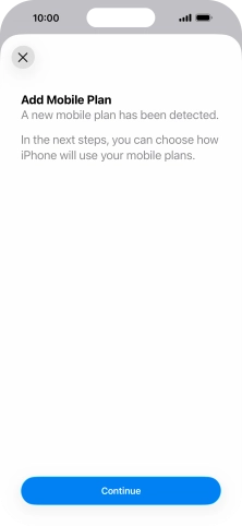 Press Continue. Press Continue.