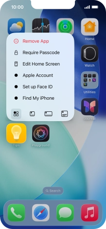 Press Remove App. Press Remove App.
